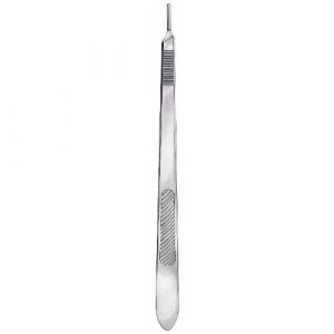 No. 3L Solid Straight Scalpel Handles  - JFU Industries