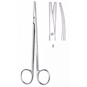 Metzenbaum Dissecting Scissors 15.0 cm , Curved  - JFU Industries