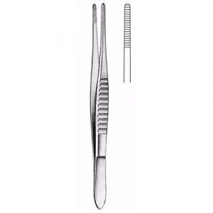 Standard Dressing Forceps 14.0 cm  - JFU Industries