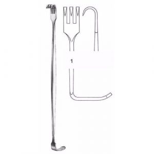 Senn-Muller Retractor 16.0 cm , 7 X 8.5mm Sharp  - JFU Industries