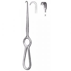 Volkmann Retractor 21.5 cm , 2 Sharp Prong  - JFU Industries