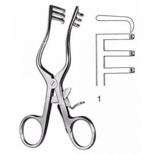 Weitlaner-Wullstein Retractor 13.0 cm , 50mm, Sharp  - JFU Industries