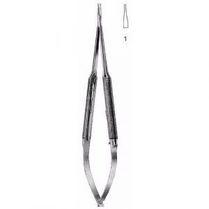 Micro Needle Holders 18.0 cm , Straight  - JFU Industries