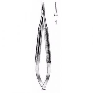 Barraquer-Troutman Micro Needle Holders 10.0 cm , Straight  - JFU Industries