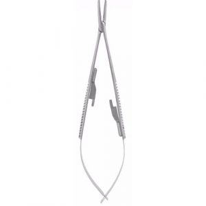 Castraviejo Needle Holder With Lock, Straight, 14.0 cm  - JFU Industries