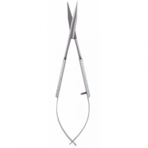 Castroviejo Scissor 10.0 cm Sharp/Sharp, Curved  - JFU Industries