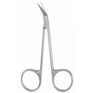 O’Brien Iris Scissor 9.0 cm, Angled  - JFU Industries