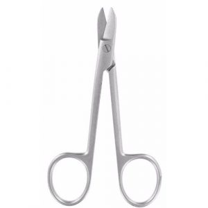 Bebe Ligature Scissor 10.0 cm, Curved  - JFU Industries