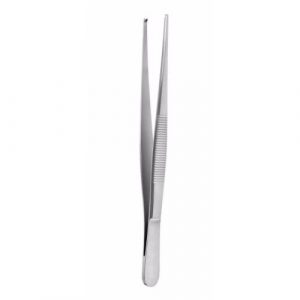 Standard Tissue Forceps 18.0 cm, 1X2 Teeth  - JFU Industries