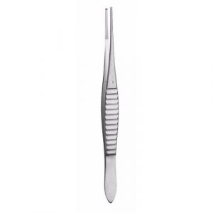 Gillies Forceps 15.0 cm, 1X2 Teeth  - JFU Industries