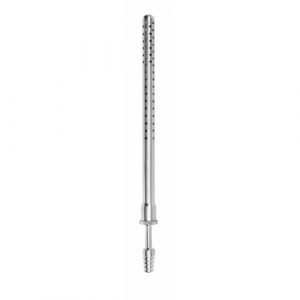 Poole Suction Tube 22.0 cm, 8  mm, Curved  - JFU Industries