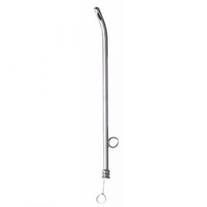 Metal Catheter 15.5 cm, 10 F.G  - JFU Industries