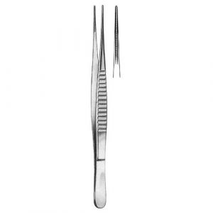 Debakey Atrauma Tissue Forceps 24.0 cm , 1.5mm, Straight  - JFU Industries