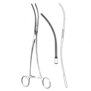 Debakey-Bahnson Aortic Aneurysm Clamps 25.0 cm  - JFU Industries