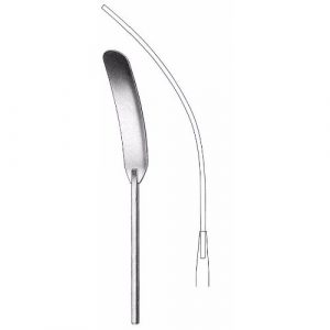 Heifetz Brain Spatulas 20.0 cm Malleable, 14mm  - JFU Industries