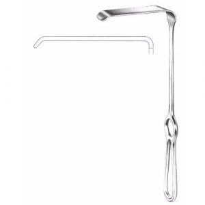 Obwegesser (Kocher-Langenbeck) Soft Tissue Retractor 21.5 cm , 14 X 70mm  - JFU Industries