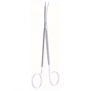 Metzenbaum Scissors 18 cm ,Straight, Blunt-Blunt , Fine, Tungsten Carbide  - JFU Industries