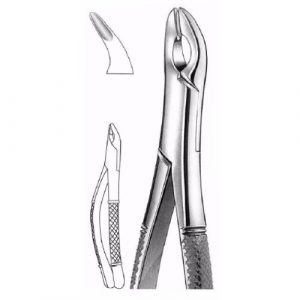 Cryer Extracting Forceps # 150 A, American Pattern  - JFU Industries