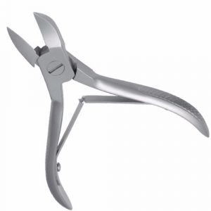 Double Spring 10 cm Nail Nipper, Textured Handle  - JFU Industries